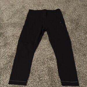 lululemon athletica Black Capri Leggings